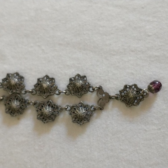 Necklace Jeweled Drop - Picture 3 of 7